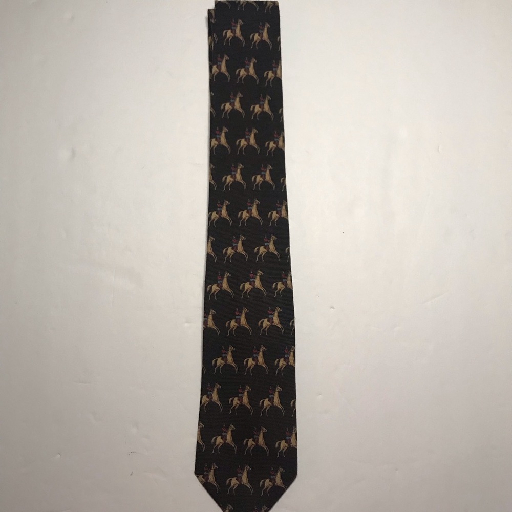 Brooks Brothers Establised 1818 Tie Brown